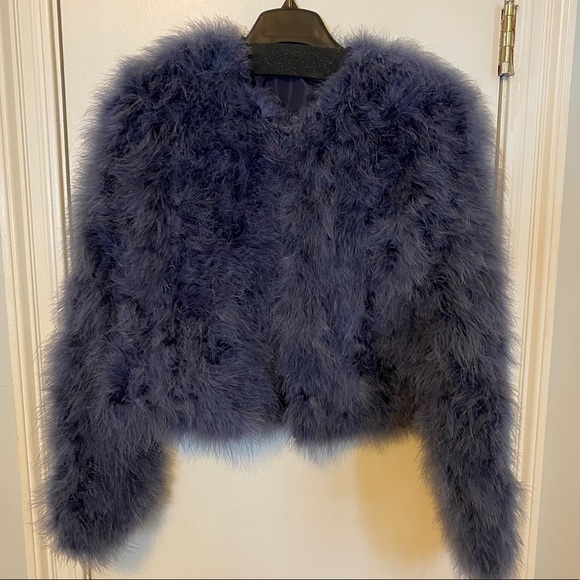 Rebecca Minkoff Jackets & Blazers - Rebecca Minkoff Feather Coat